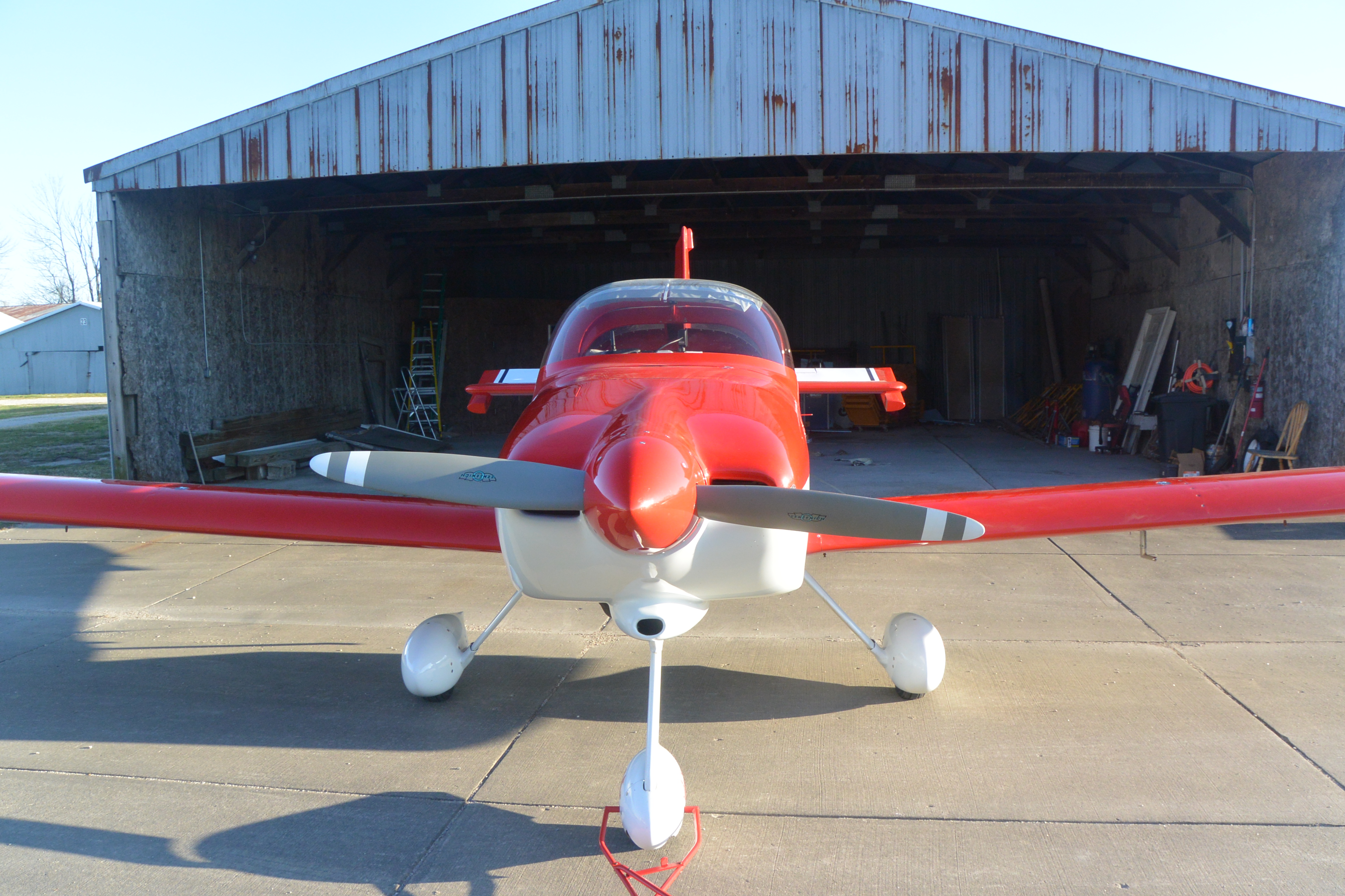 front view